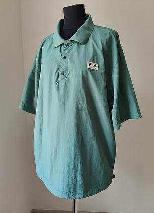Вітровка чоловіча fila l (52 eur)колір м'ята