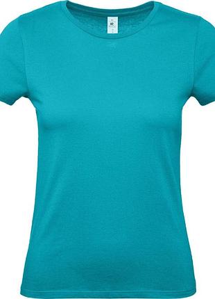 Футболка b&c #e150\women (бирюзовый s)