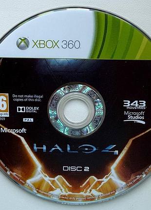 Halo 4 рус суб - xbox 360 (диск 2), б/у