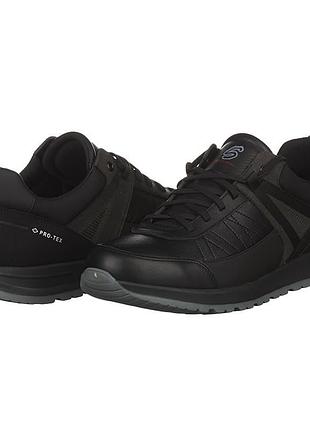 Чоловічі чорні шкіряні кросівки clubshoes 20341