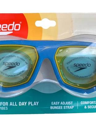 Дитячі окуляри для плавання speedo sunny vibes від 3 до 6 років - electra blue
