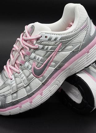 Женские кроссовки nike p-6000 серые с разовым 37. размеры в наличии: 37, 40, 41.