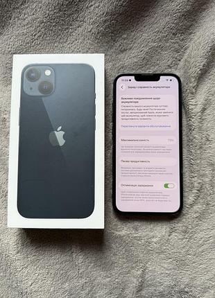 Iphone 13 (midnight / темна ніч) + рідна коробка 8