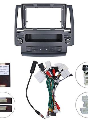 Інсталяційний комплект серії qiv qbr-k 0542-39 під infiniti fx35 2003-2006 (k) 9 дюймів