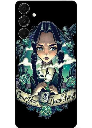 Силіконовий чохол для samsung s26 plus з малюнком wednesday уенздей