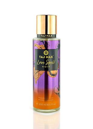 Мист love spell noir аромаспрей для тела taj max 250ml