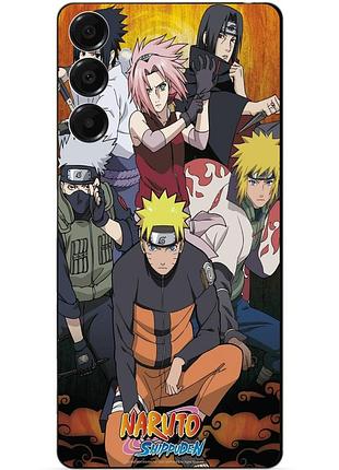 Силіконовий чохол бампер для samsung s26 з малюнком naruto наруто аніме