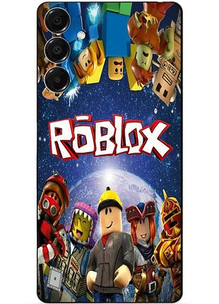 Силіконовий чохол бампер для samsung s26 з малюнком роблокс roblox