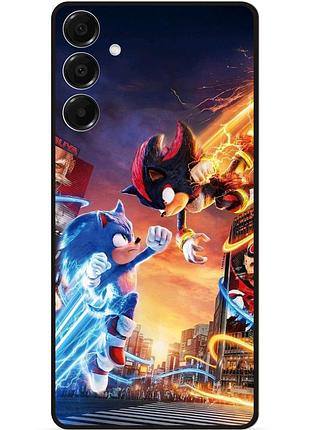 Силіконовий бампер чохол для samsung s26 з малюнком соник sonik