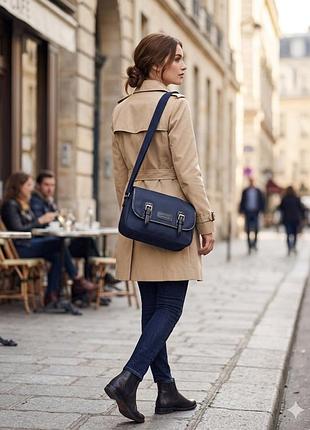 Стильна вмістка сумка через плече longchamp, оригінал, унісекс