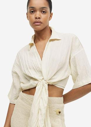 Блуза топ на завязке h&amp;m