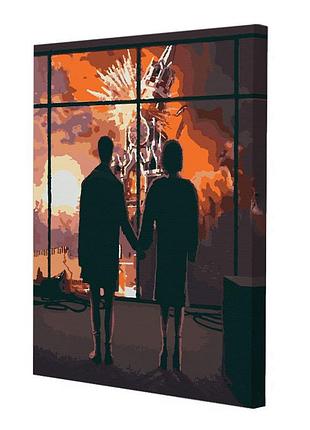Картина за номерами riviera blanca палаюче прекрасне 40x50 см (rb-0345)
