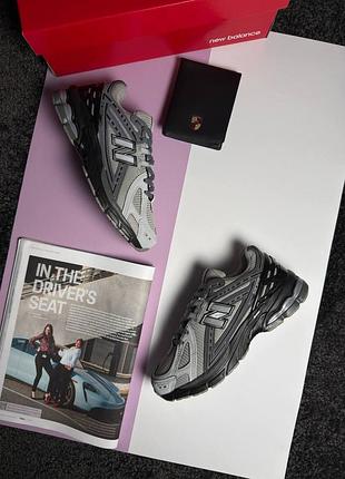 🌺женские кроссовки new balance 1906r grey black