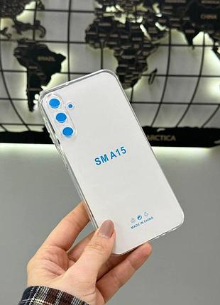 Прозорий чохол для samsung a15,прозорий кейс для телефону самсунг а15