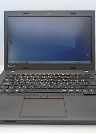 Ноутбук lenovo thinkpad l450 intel core i5-5300u 8gb-dr3 hdd-500gb 14" hd