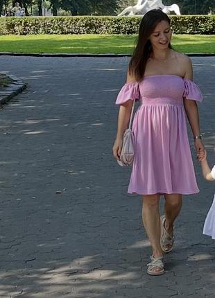 Плаття сукня літня льон