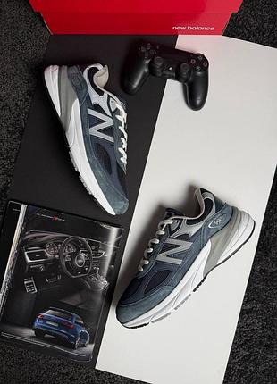 💎чоловічі кросівки new balance 990v6 dark navy white