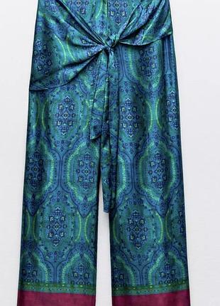 Zara new collection брюки палаццо