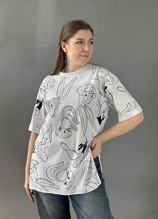 Футболка жіноча трикотаж білий s(р) арт.622871 white (s) туреччина