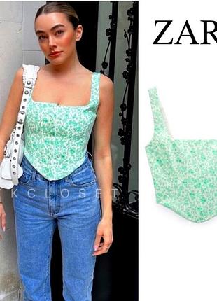 Топ корсет zara