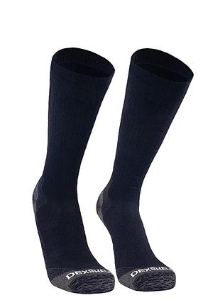 Носки dexshell terrain walking 2.0 socks, черно-серые, размер xl (47-49)