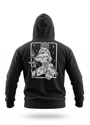 Милитари худи trenash only guns black тр6097