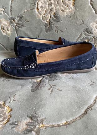 Hush puppies жіночі замшеві мокасини / лофери