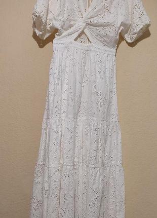 Платье женское прошва zara. xs р.