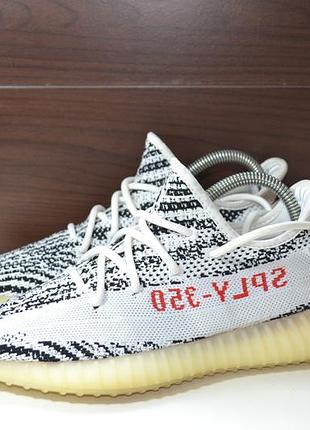 Adidas yeezy boost 350 v2 zebra 40р кроссовки оригинал унисекс