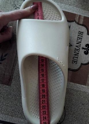 Шлёпанцы crocs mellow recovery slide,m5-w7,(37/38)по стельке 24 см 4