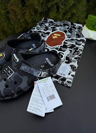 Кроксы от bape 6