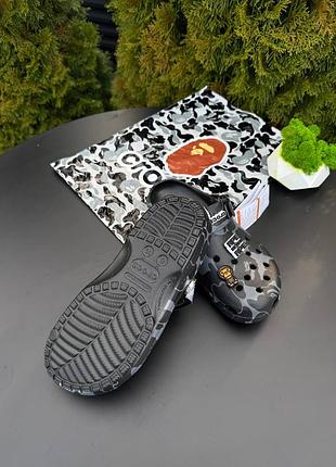 Кроксы от bape 8