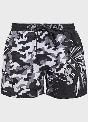Шорти пляжні geronimo 2032p1-black xl blackcamo (3800999009896)