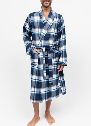 Халат мужской cyberjammies frosty 3144fry теплый домашний халат из мягкого хлопка премиум комфорт зимняя коллекция подарочный l