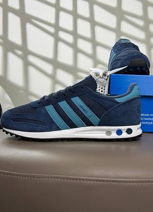 Adidas la trainer dark navy sky white