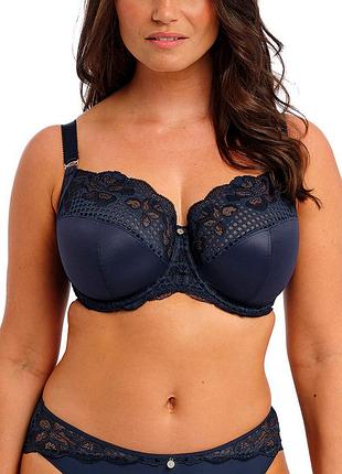 Бюстгальтер fantasie reflect 101801nay с боковой поддержкой комфортный на большую грудь 90i синий (193773561851 )