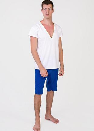 Пижама мужская homewear mad 19555 домашняя комфортная натуральная m blanc/marine (3700465519214)