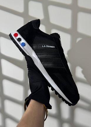 Adidas la trainer black 4