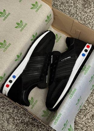 Adidas la trainer black 8
