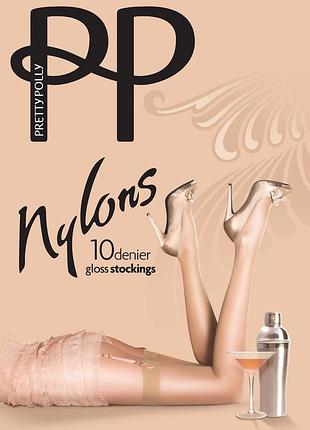 Панчохи pretty polly nylons stockings pnaf84 m/l sherry (5010185932602)
