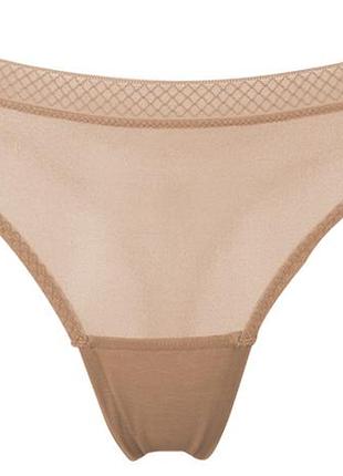 Трусики gossard glossies 6276 стрінги з великобританії з ультрасучасного матеріалу s nude (5010185944384)