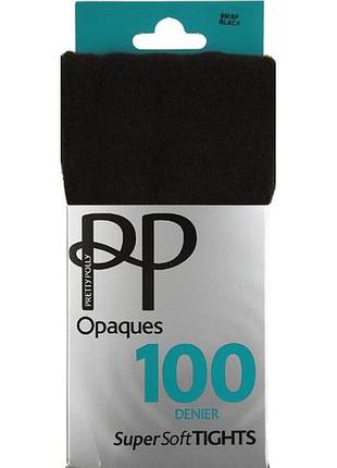 Колготки pretty polly soft opaque pnaba1 m/l black (5010185928759)
