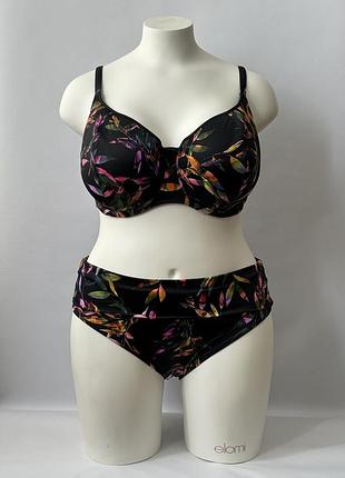Купальник раздельный fantasie palawan 6611-6617 85i/xl black (zik0000021683)