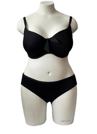 Купальник раздельный freeya nouveau 6700-6703blk 85e/xl black (zik0000023304)