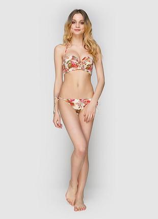 Купальник раздельный gossard bird of paradise 8878/8873 75e/s бежевый (roz10311021)