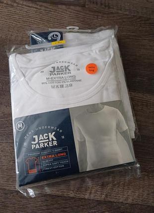 Футболка белая jack parker