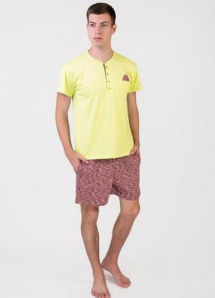 Пижама мужская homewear mad 33450 xxl lime (3700467731804)
