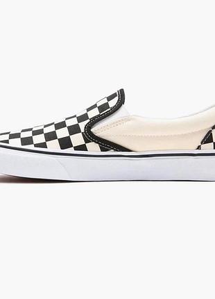 Urbanshop com ua кеди унісекс vans classic slip-on beige/black vn000eyebww1m розміри запитуйте