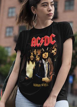 Футболка loys ac dc (highway to hell) черный l