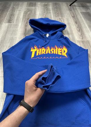 Худі, кофта thrasher big fire logo 6
